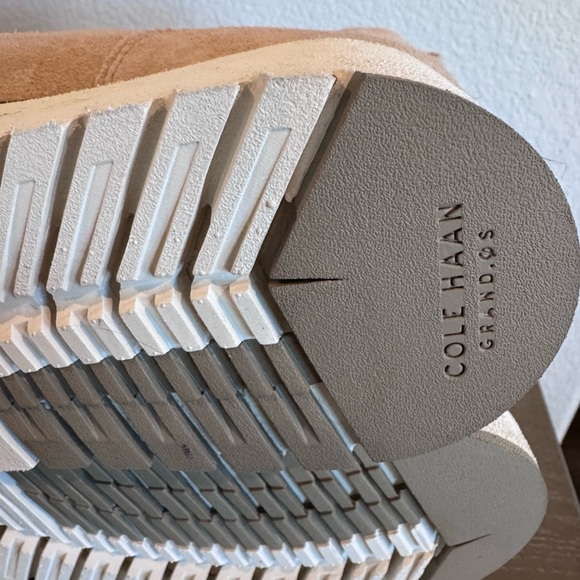 NWOT Cole Haan ZeroGrand Suede City Wedge Boots - Picture 6 of 7